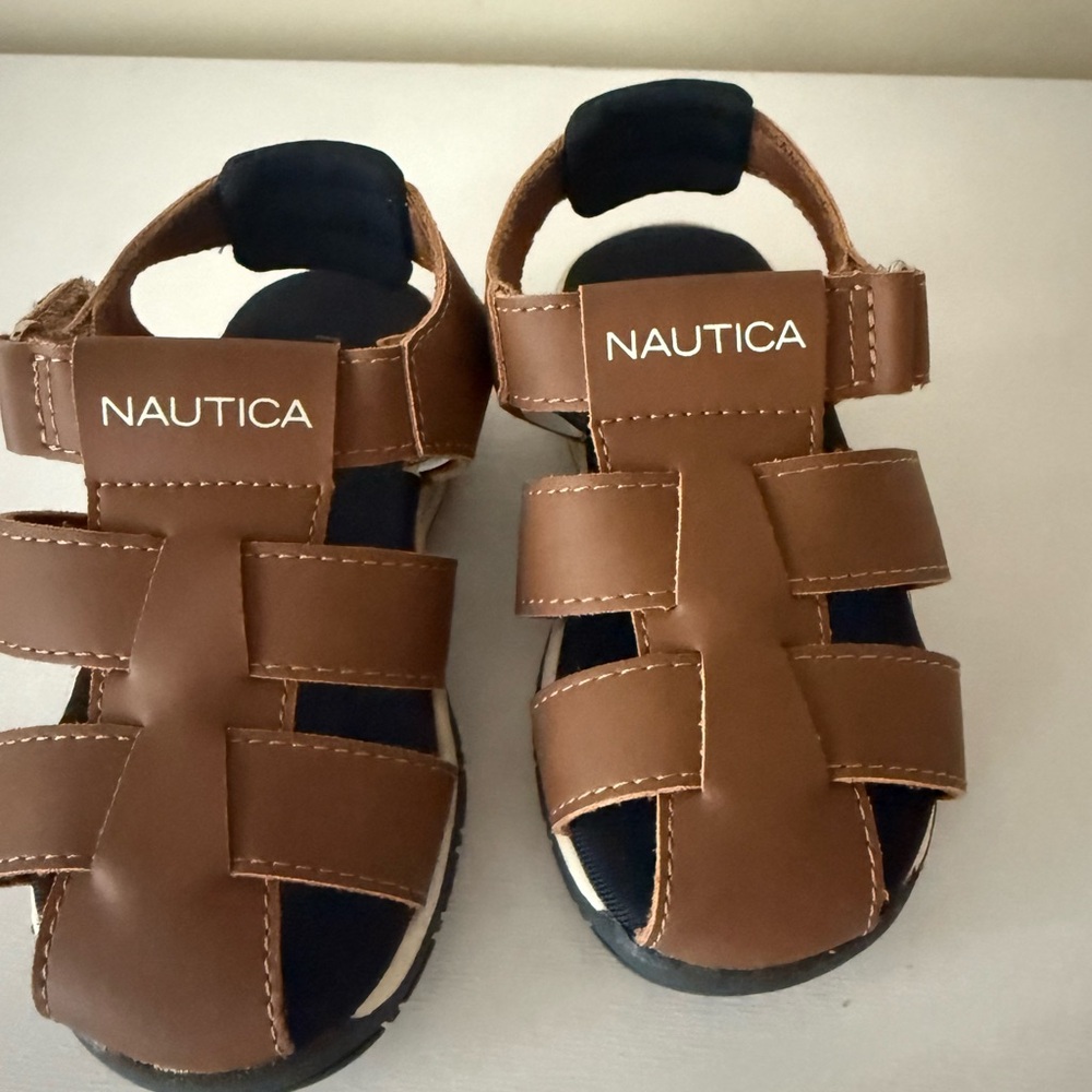 Nautica Kids Tan Sandals